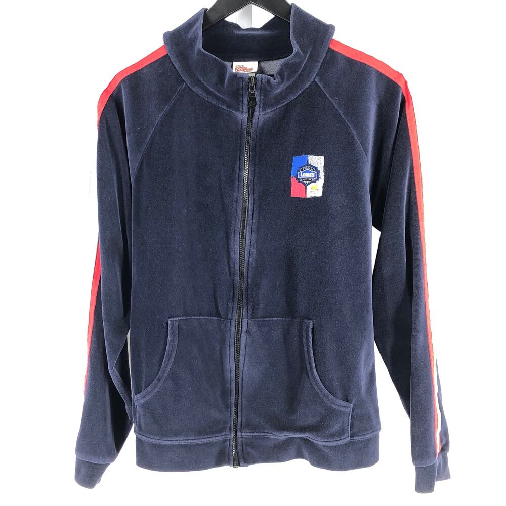 NASCAR Jimmie Johnson Lowes Racing velour track jacket